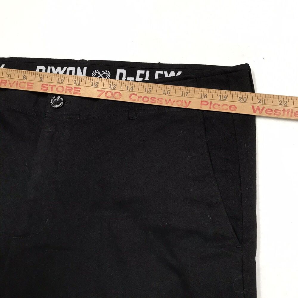 DIXXON D-Flexx Pants Men 40x32 Black Stretch Casual Work Chino - Picture 6 of 16